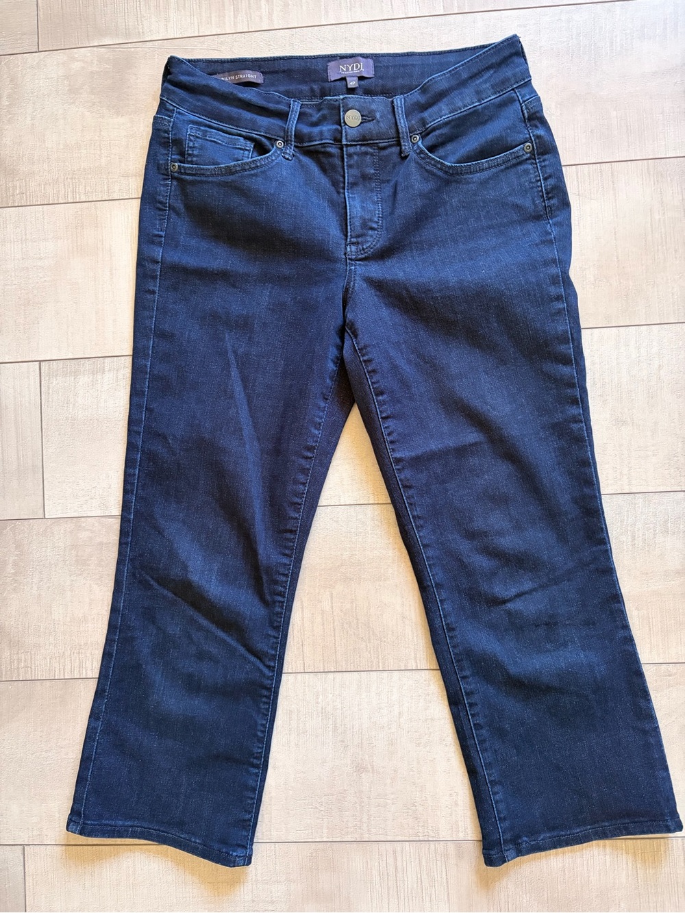 NYDJ Straight Crop Jeans Marilyn